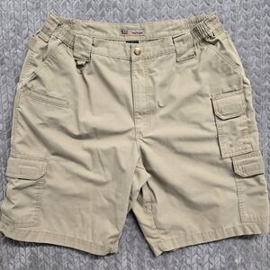 5.11 Tactical Shorts Mens 38 Taclite Pro Cargo Pockets Ripstop Utility Khaki Tan